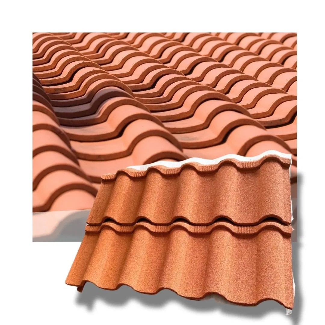 Каменные кровельные черепицы из оцинкованного алюминия