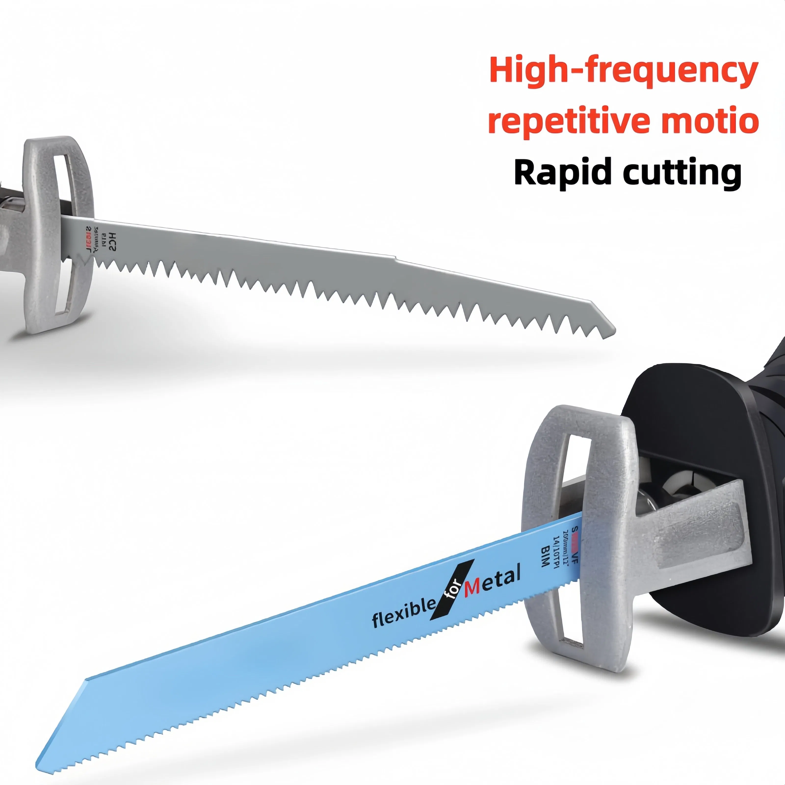S920CF Bim Reciprocating Saw Blades for Cutting Steel Plate (4-10mm], Solid Pipes/Profiles(dia. 20-100mm) . Ideal for Pipe Cutting Device