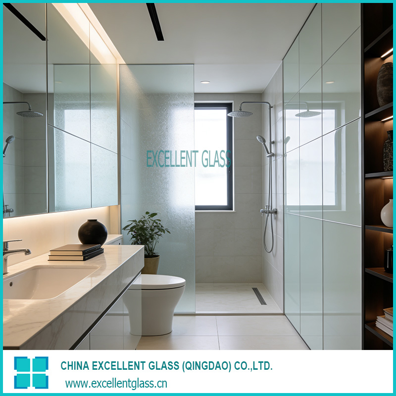 Custom Color Painted Glass - Tempered/Annealed Spray Painted Glass for Home & Commercial Use