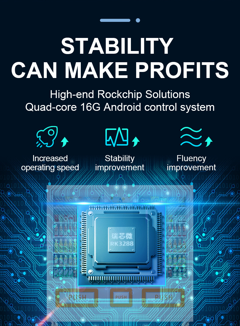 Innovative Vending Machine with a 4 to 25 Degree Temperature Range