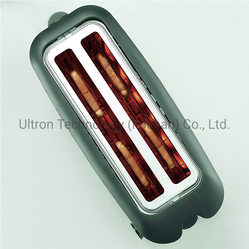 Best 4 Slice Stainless Steel Housing 2 Long Slot Bread Toaster for Kitchen Appliances