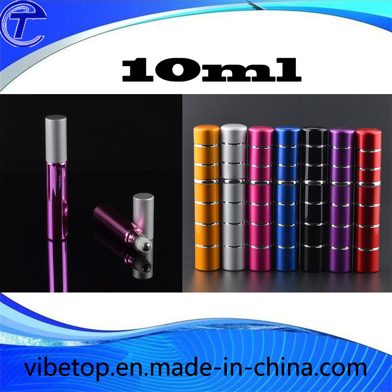 Aluminum 12ml Perfume Sprayer Atomizer Glass Bottles