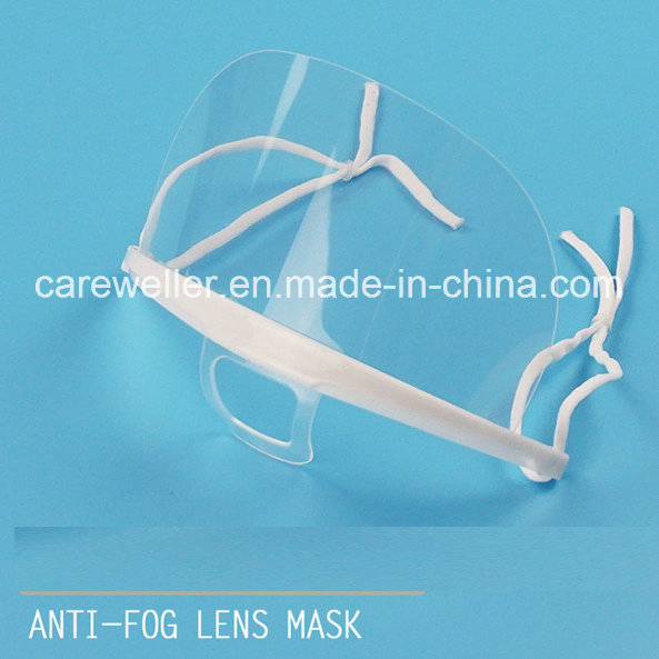 Transparent Plastic Anti-Fog Face Mask (CW-CS604)