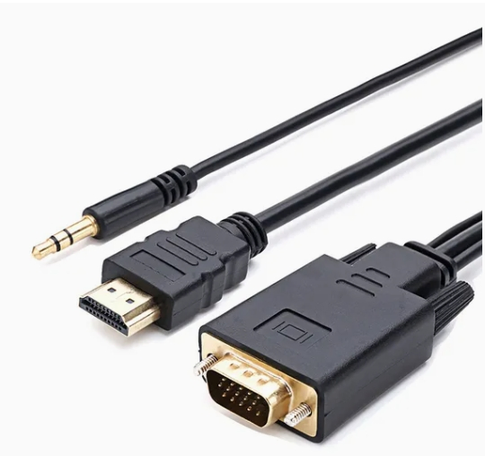 Адаптер HDMI-VGA с аудио, 1.8 м
