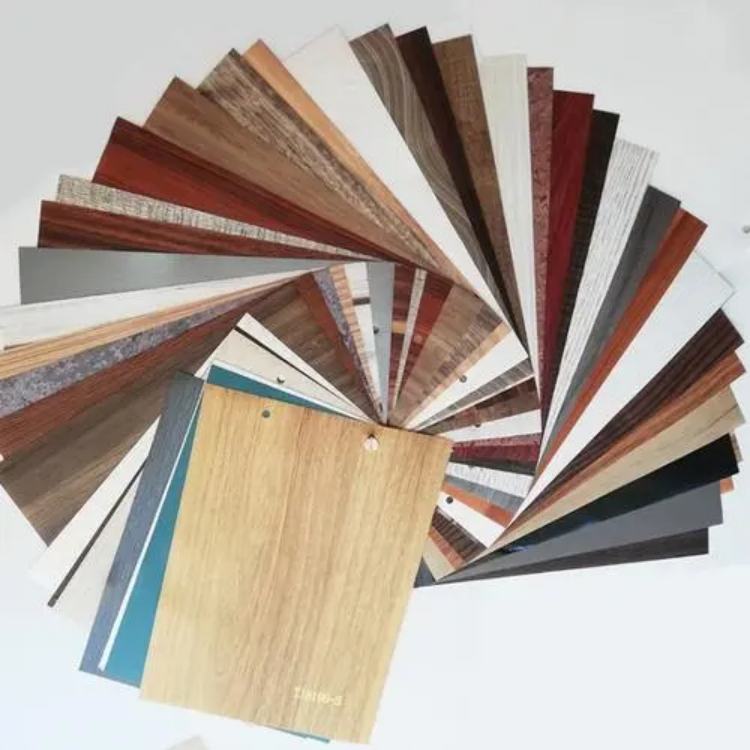Customization Embbossed PVC Film PVC Lamination Film for Plywood MDF WPC