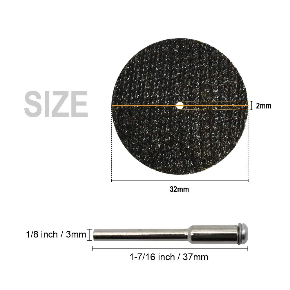 60 шт. отрезные круги 1-1/4 дюйма для гравёра