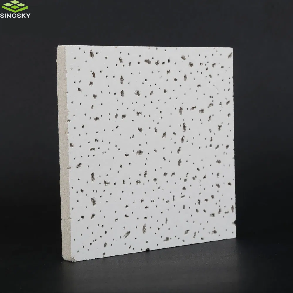 Noise Reduction Soundproof Acoustic Mineral Fiber Board for Hotels