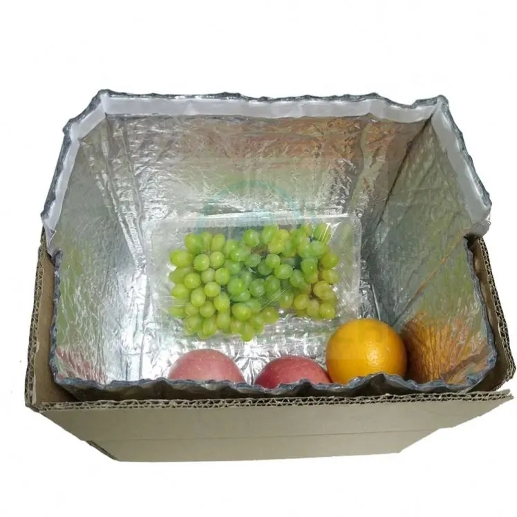 Customised Multiple Shapes Metallized Pet with Bubble to Make Thermal Box Liner