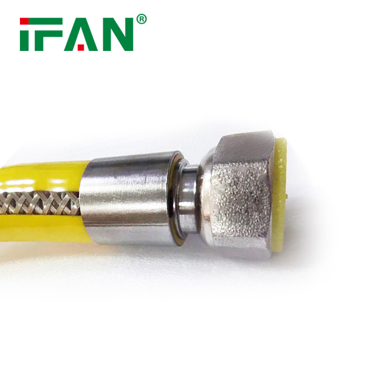 Ifan Free Sample Sliver Blue Yellow Corrugated Pipe Gas Tubes