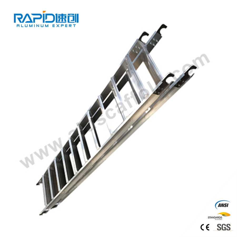 Aluminum Metal Folding Extension Dock Step Scaffold Ladder