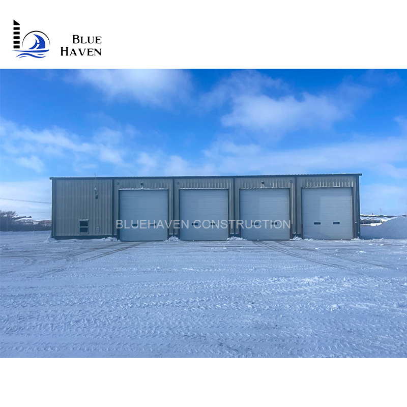 PU /EPS/ RW Insulated Sandwich Wall Panel Prefabricated Steel Structure Building