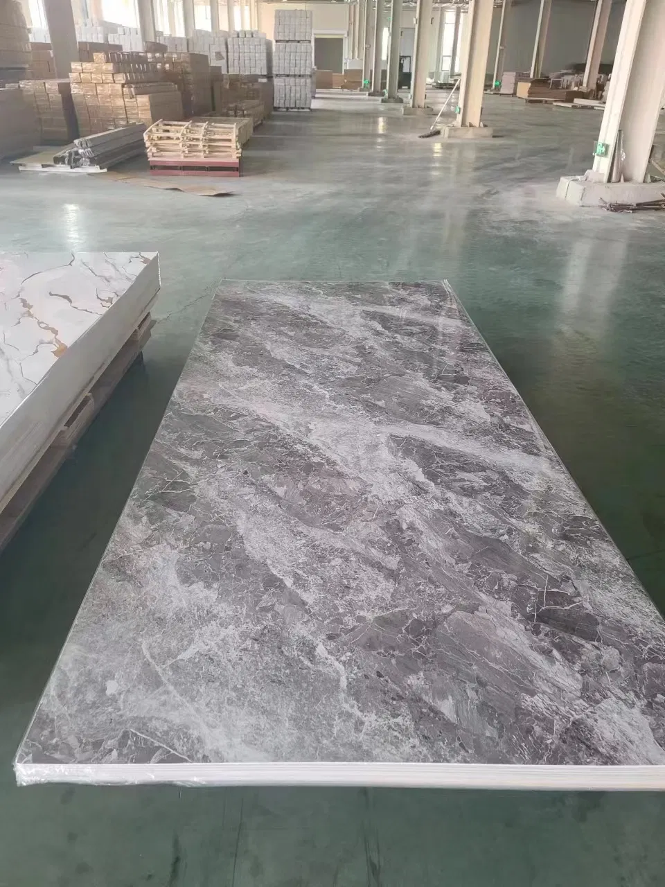 High Gloss Panels Beautiful Resilient Ideal for Homes PVC UV Marble