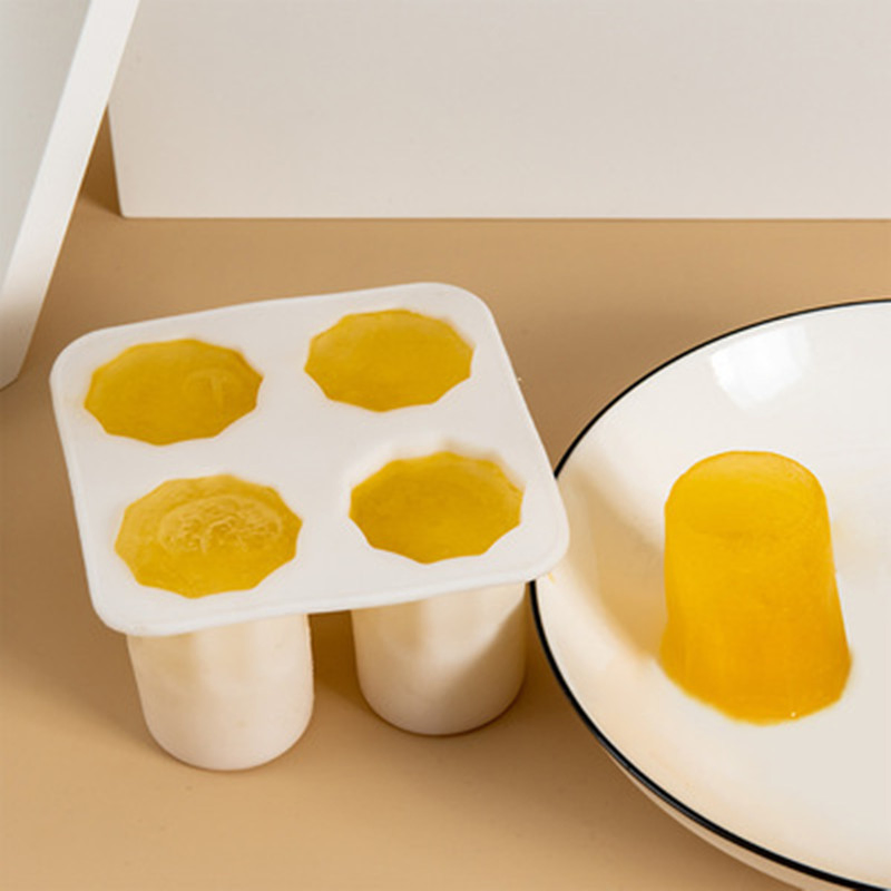 Форма для льда в виде стопок, 4 шт, силикон