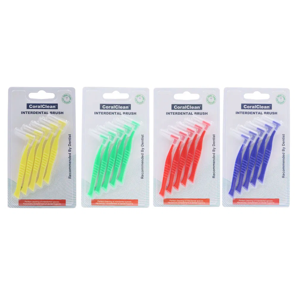Disposable Inter Dental Brush Orthodontic Clean Interdent Brush Interdental Interproximal Brushes