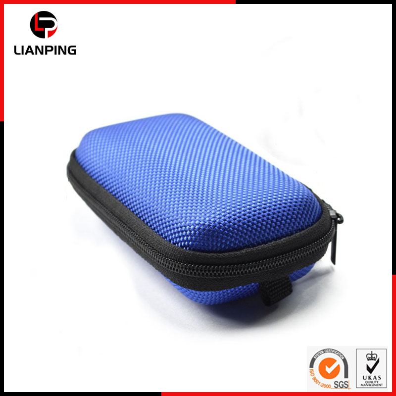 Ударопрочный чехол для наушников EVA с сетчатым карманом