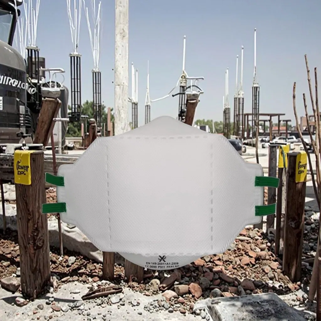 Adjustable Protective Anti FFP2 Filter Foldable Non-Woven Mining Respirator Dust Mask