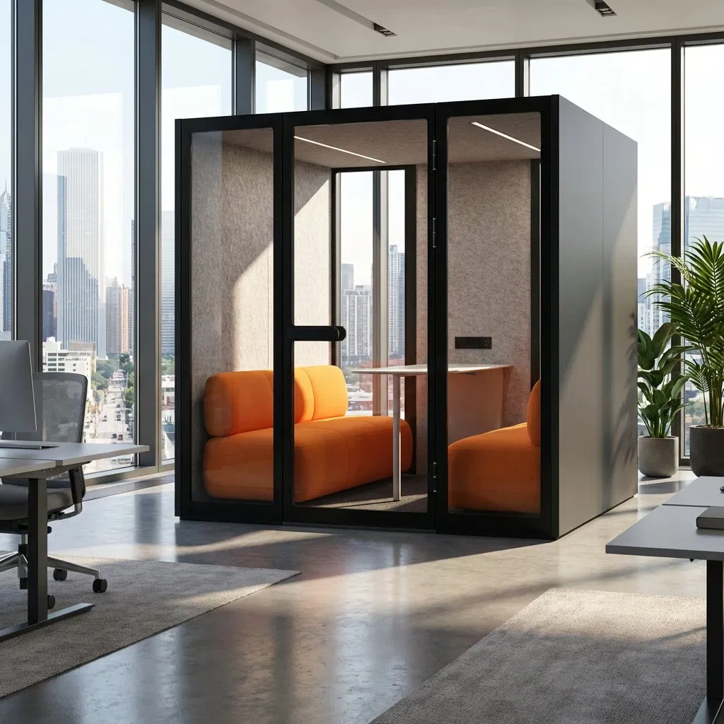 Factory Wholesale Movable Commercial Office Pod for Efficient Work