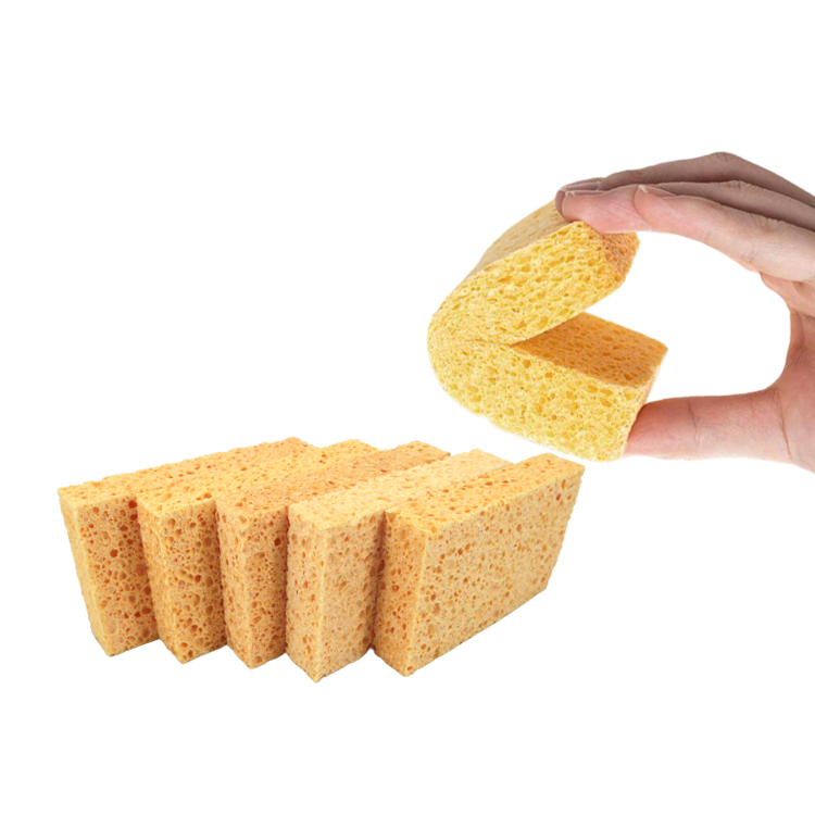 Topeo Amazon Custom Printing Lemon Reusable Absorbent Cellulose Dish Sponge Cloth Wipes Swedish Dishcloth Cleaning Cloths