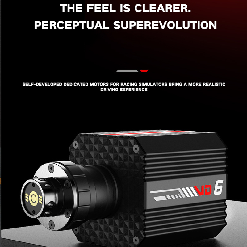 Wholesale Pxn-Vd6 Direct Drive Racing Game Wheel Compatible with PC Computer Platform