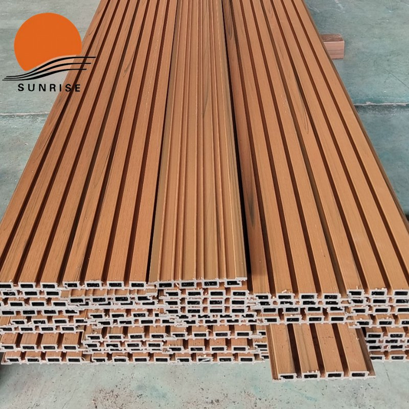 WPC Acoustic Slat Wall Paneling 3D Wall Panels for Interior Wall Decor Living Room TV Background Study Room Office Spacesbedroom