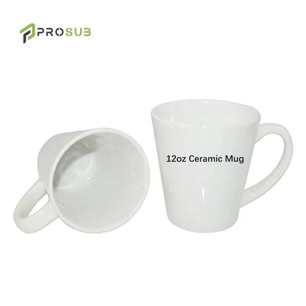 Керамическая кружка 12oz для сублимации, белая
