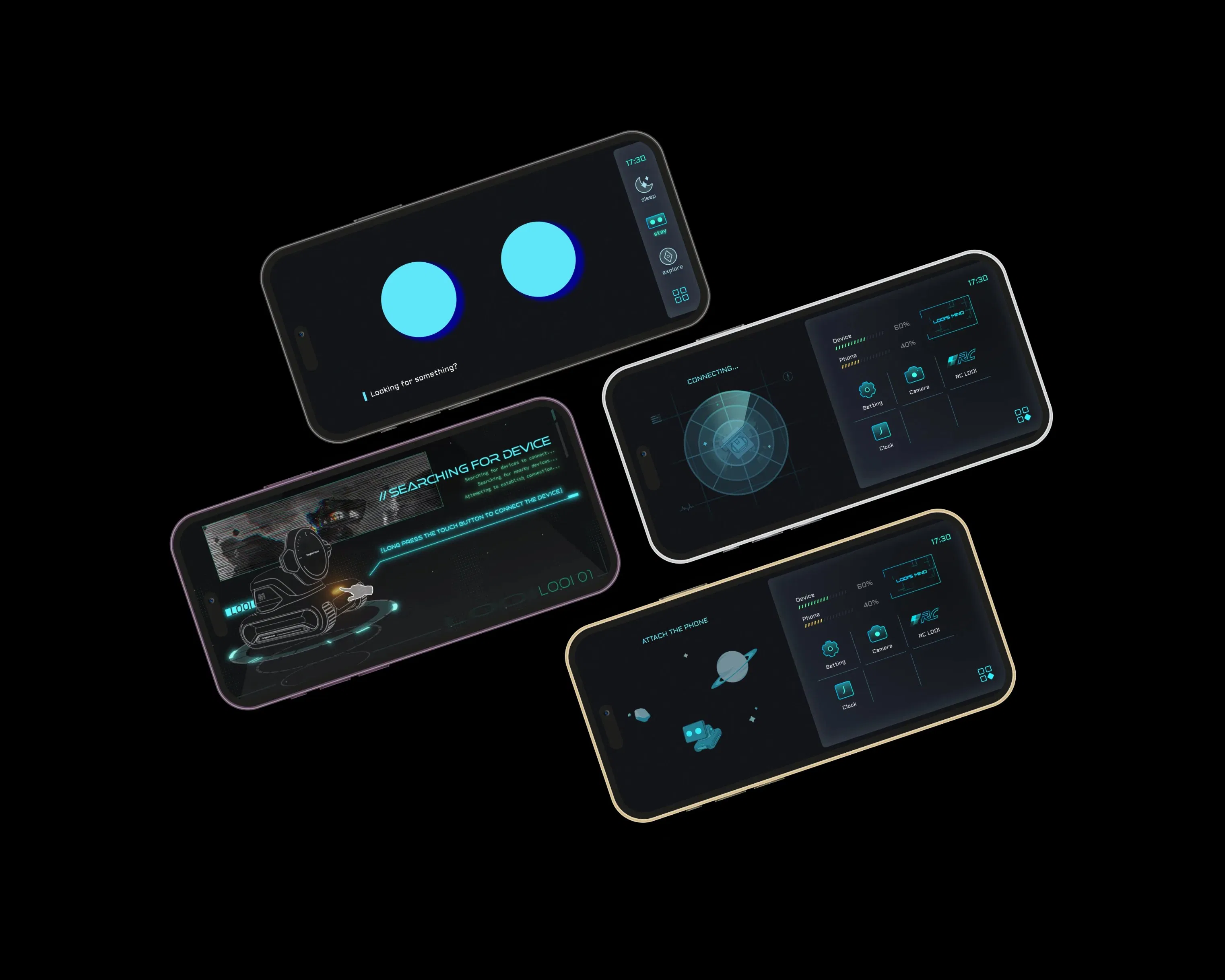 Ai Companion for Smartphone – Expressive Robot Desk Toy for Entertainment Looi Pet Ai Robot