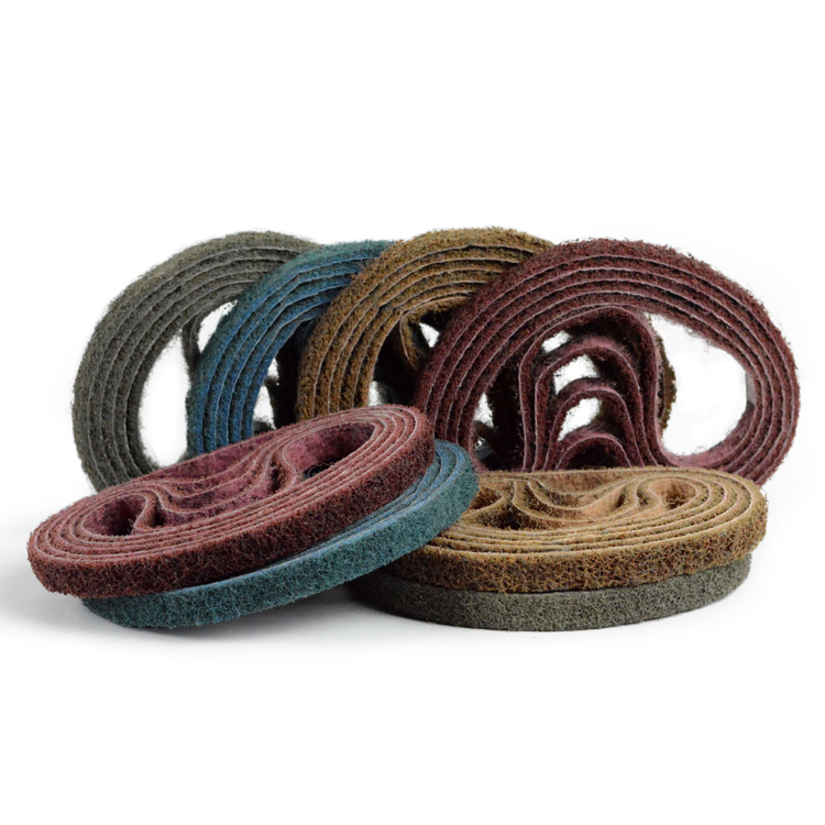 Низкорастяжимые бесшовные абразивные ленты для полировки