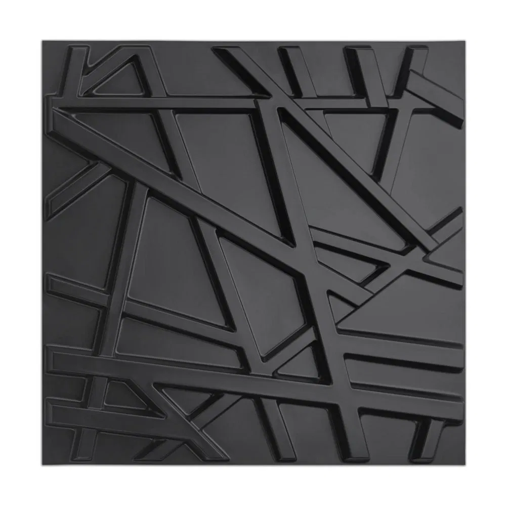 Waterproof 3D PVC Wall Panel with Easy Clean Wood Grain Finish