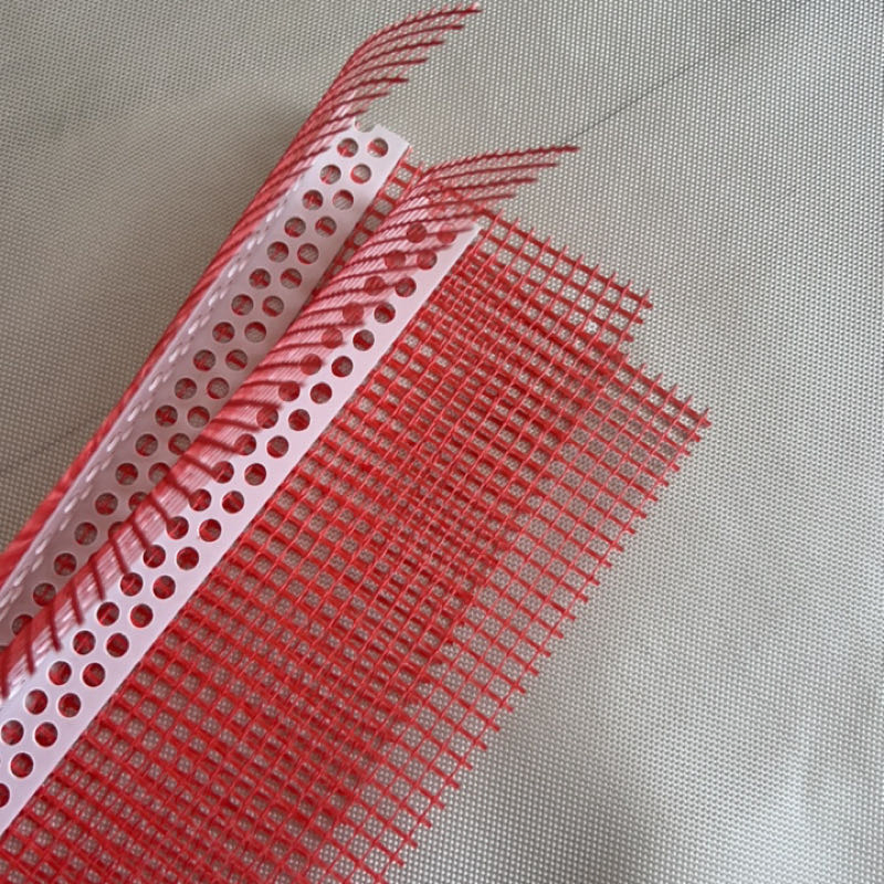 PVC Corner Bead/Corner Guard with Fiberglass Mesh/Platering Corner Bead with Mesh