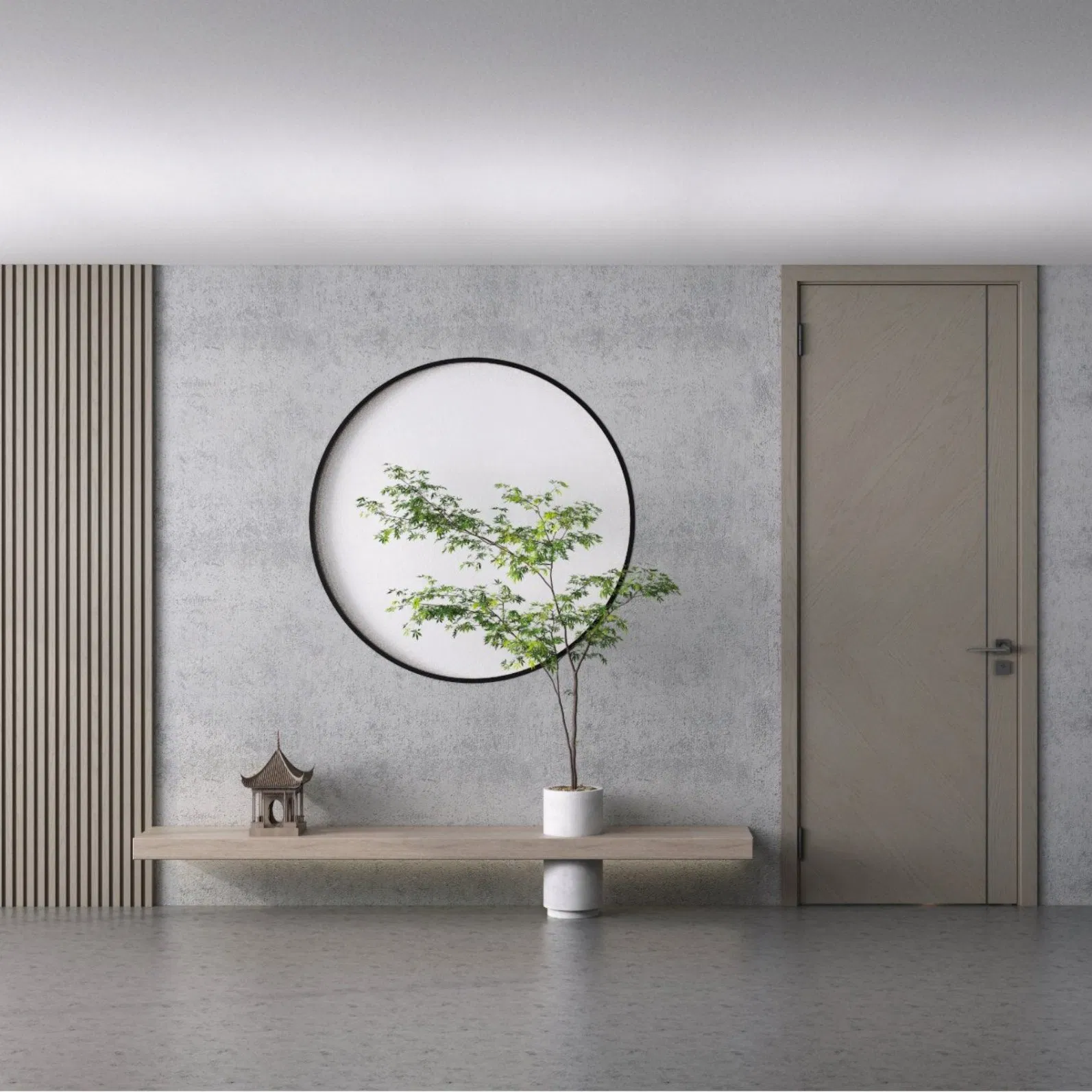 Premium Custom Polymer and Solid Wood Slab Doors for Modern Homes