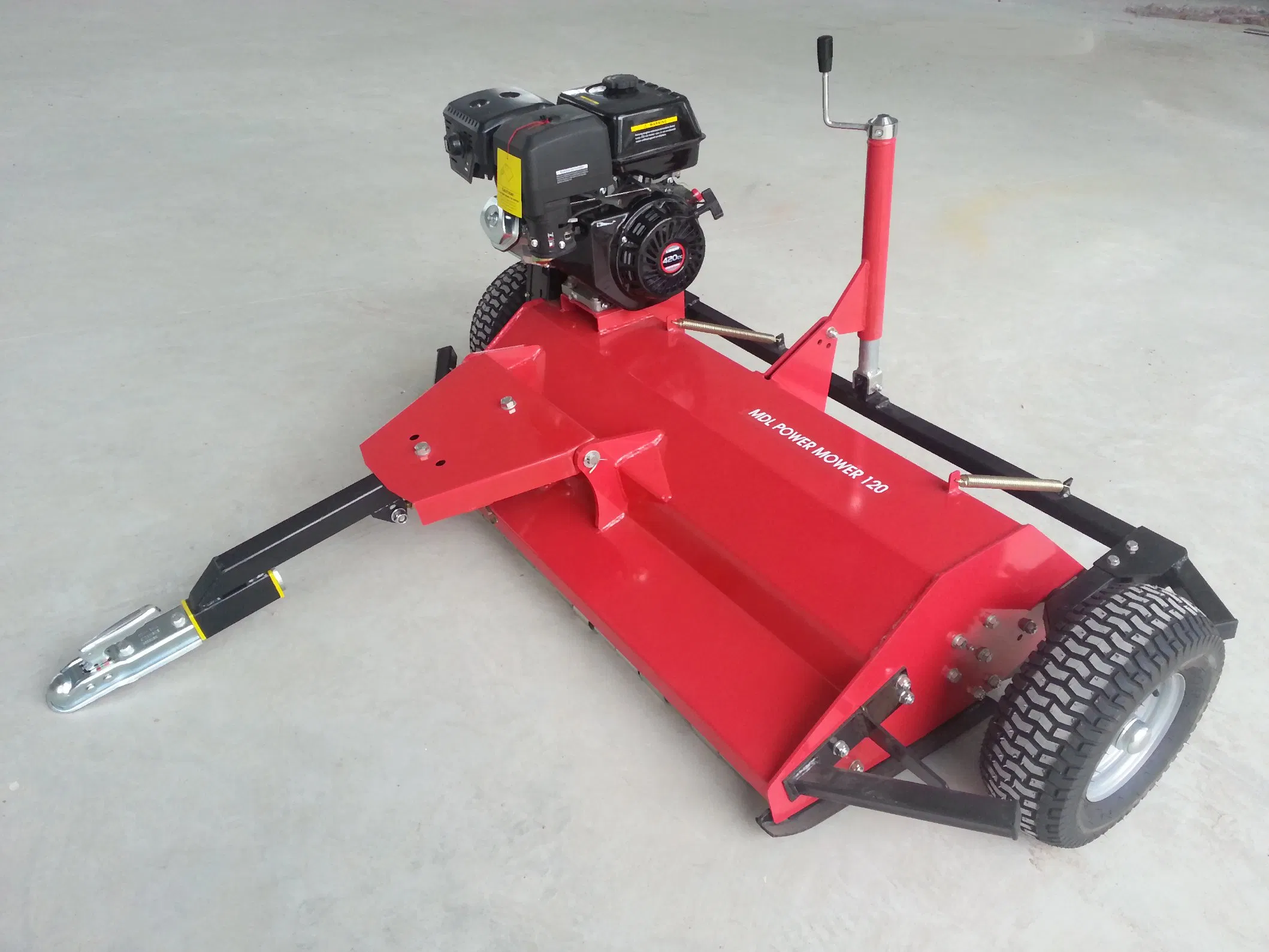 Мощная роторная косилка 15 л.с. для квадроцикла