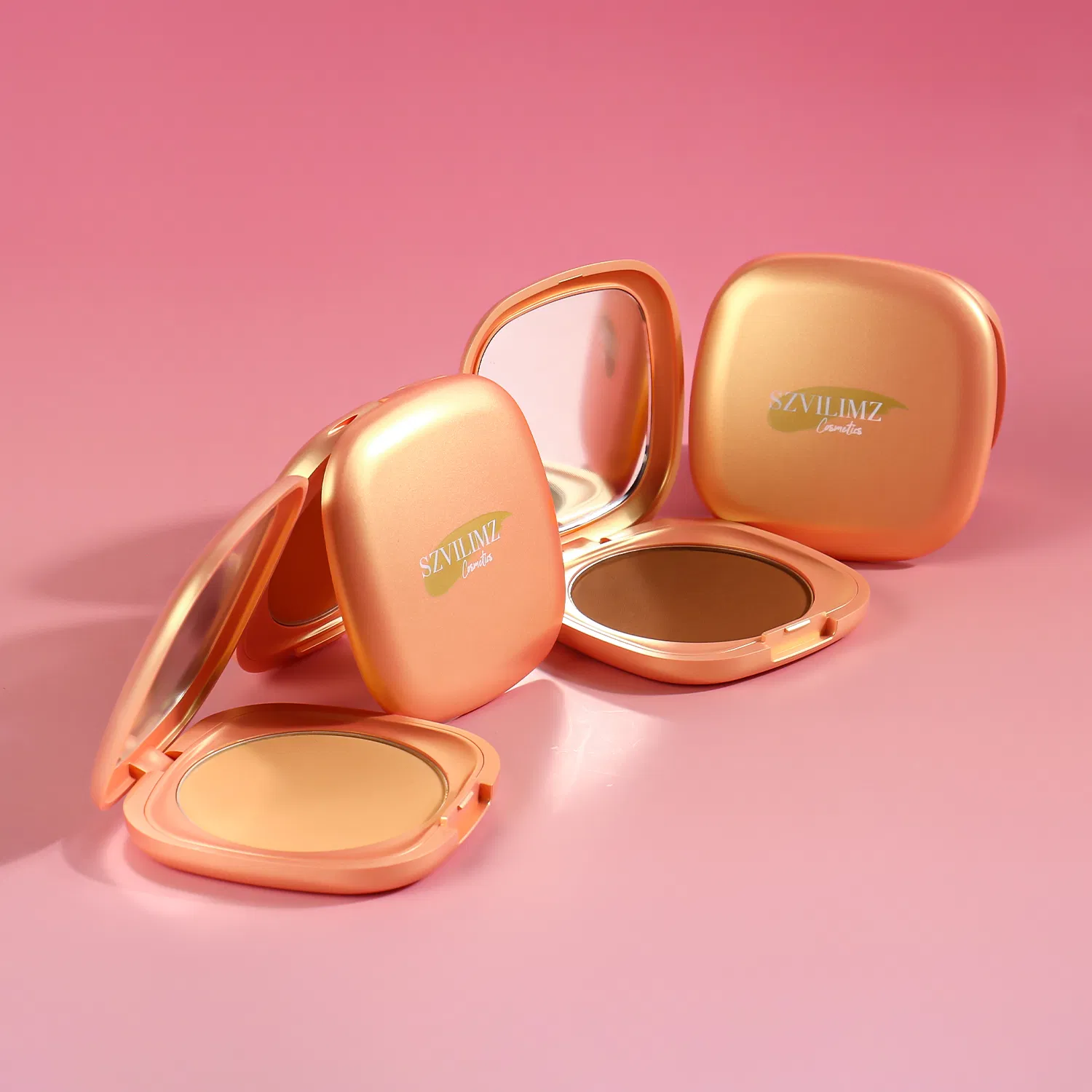 OEM Vegan Beauty Highlighter Palette Set