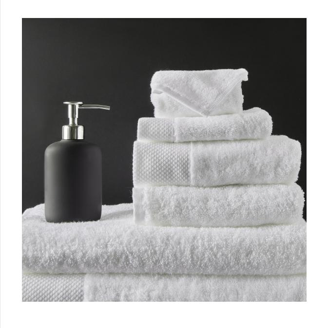 Hotel High Quality Hand Towel White Bath Face Towel