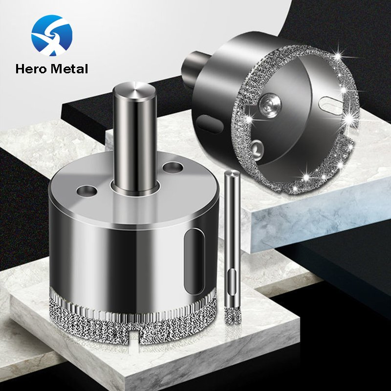 Vacuum Beazed Stone Porcelain Granite Tile Marble Dry Wet Cut Core Bit Diamond Hole Saw Masonry Opener
