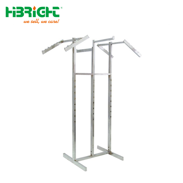 4 Arms Foldable Hanging Clothes Garment Rack