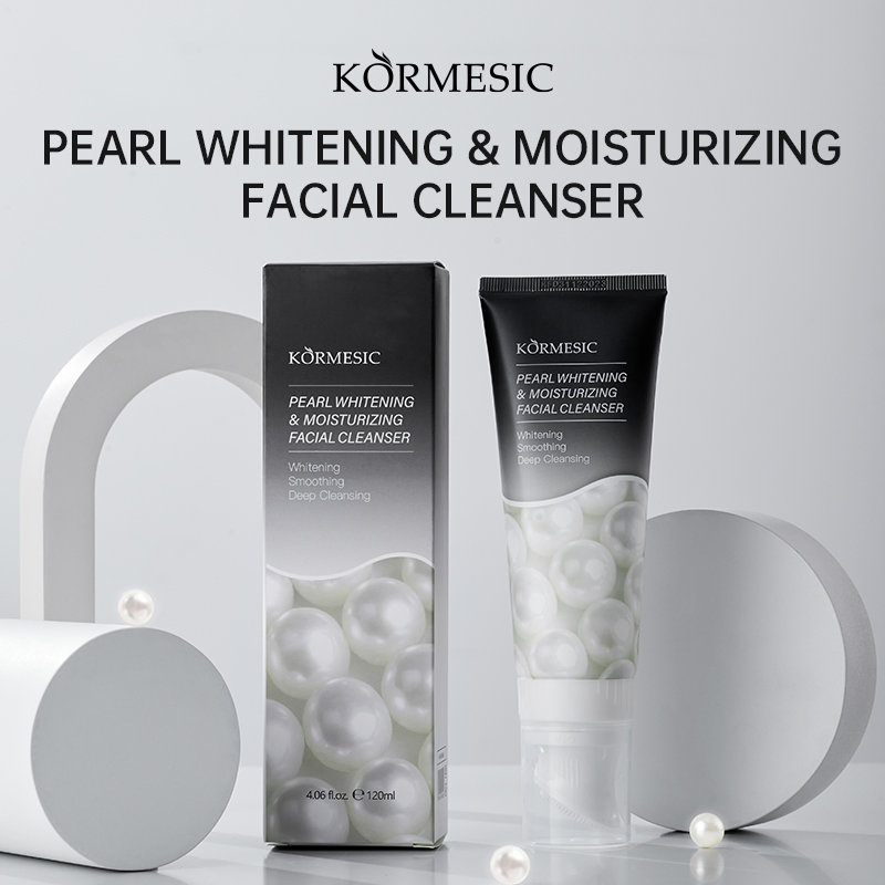 Pearl Infused Brightening Facial Cleanser for Radiant Skin
