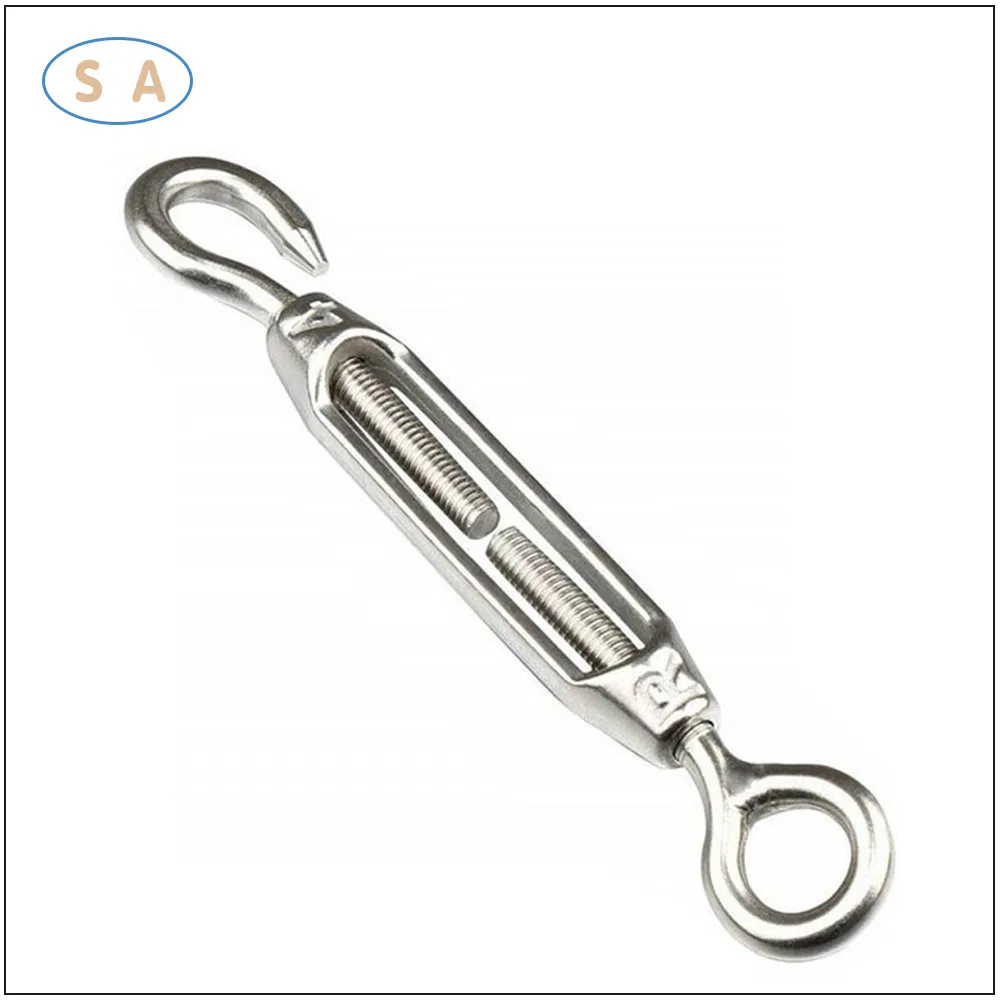 DIN1480 Stainless Steel 20mm Screw Turnbuckles with Hook and Eye