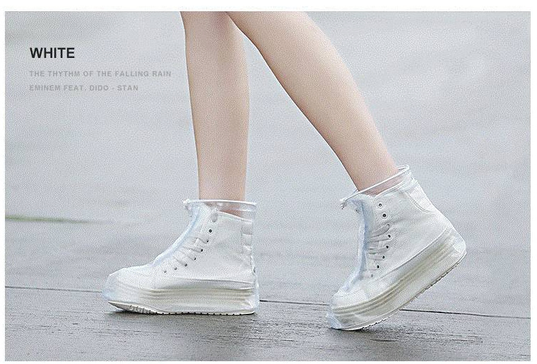 Waterproof and Rainproof Shoeectors Thick Wear-Resistant Shoes Covers Overshoes