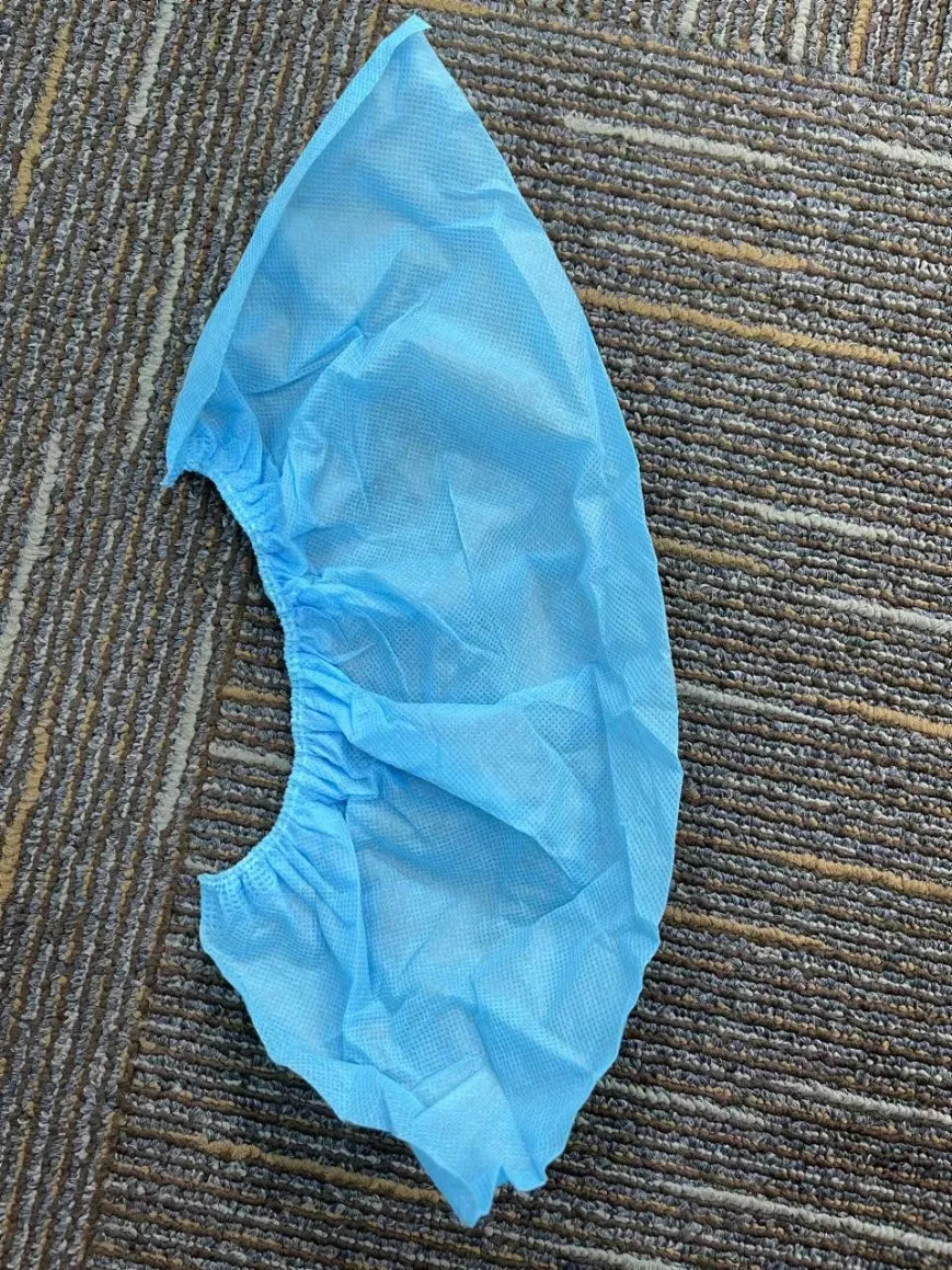 Disposable Dustproof Non-Woven Biodegradable Anti-Slip Shoe Cover