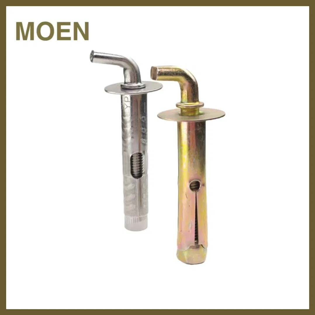 Анкерный болт с крюком L-типа оцинкованный