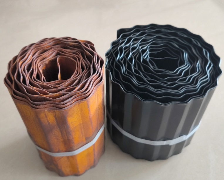 Corten Steel Landscape Lawn Edging Landscape Corrugated Edging