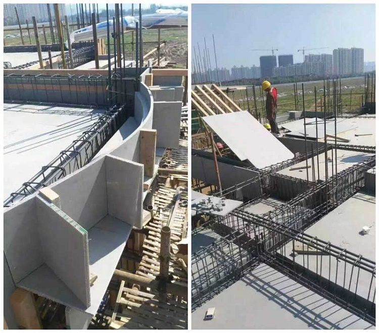 Polypropylene HDPE Sheet for Concrete Formwork Hollow Plastic Construction Board