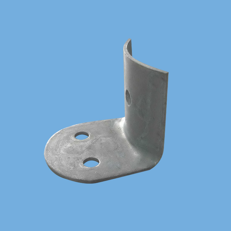 Металлический соединитель для круглого забора HDG/оцинкованный