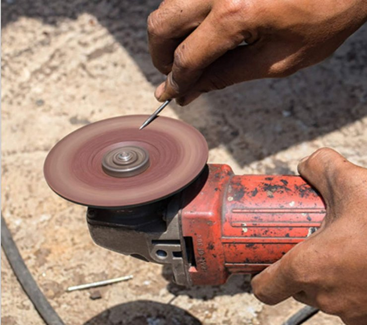 Абразивные диски 125мм и 100мм для шлифовки