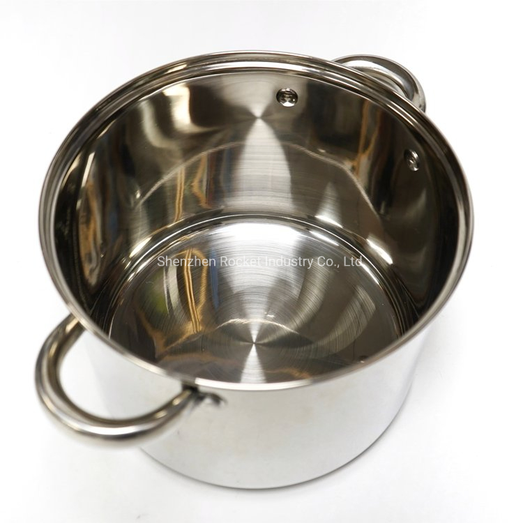 Набор кастрюль для пасты со стеклянной крышкой и дуршлагом