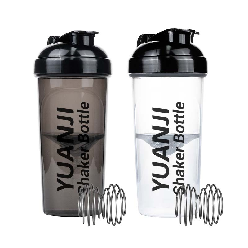 Спортивная бутылка-шейкер с логотипом и шариком