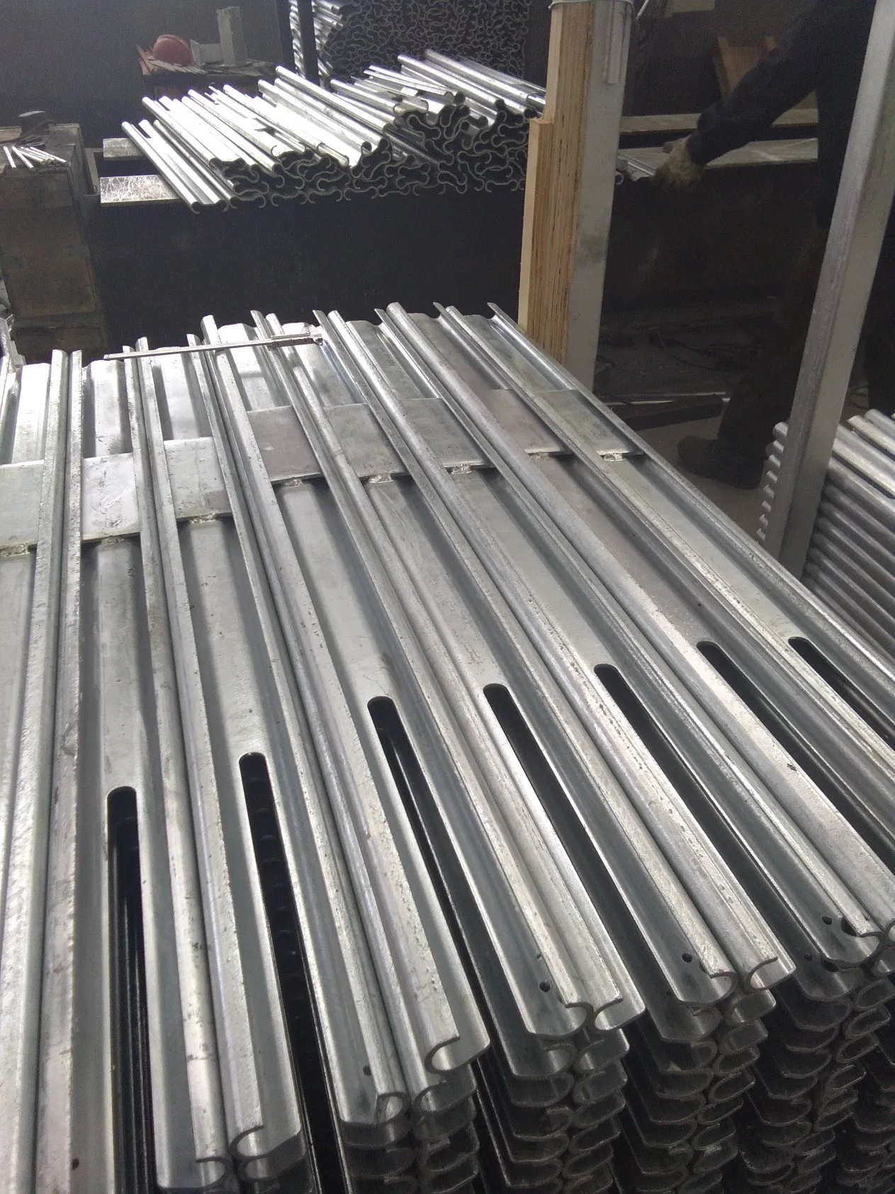 Highway Security Guardrail Bollard Galvanized Steel Sigma Post