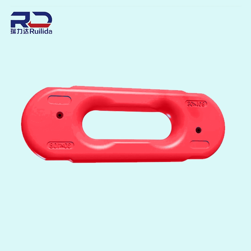 48*152mm Mining Chain Flat Connector, Vertical Connecting Ring, End Connection