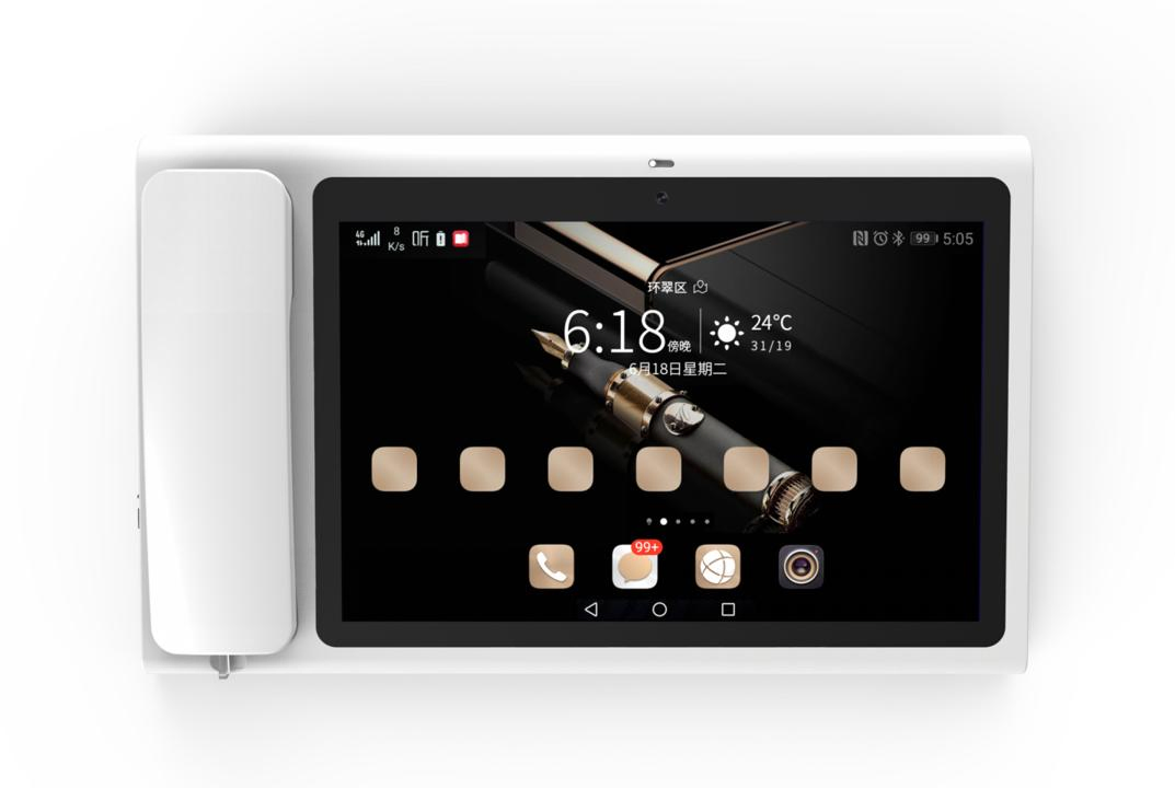 Android Saas Telephone with 10.1-Inch Screen VoIP