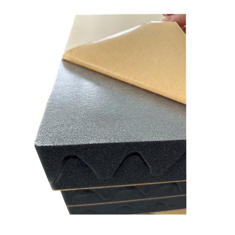 Self Adhesive Acoustic Egg Crate Foam Manufacturer Sound Insulation Sponge